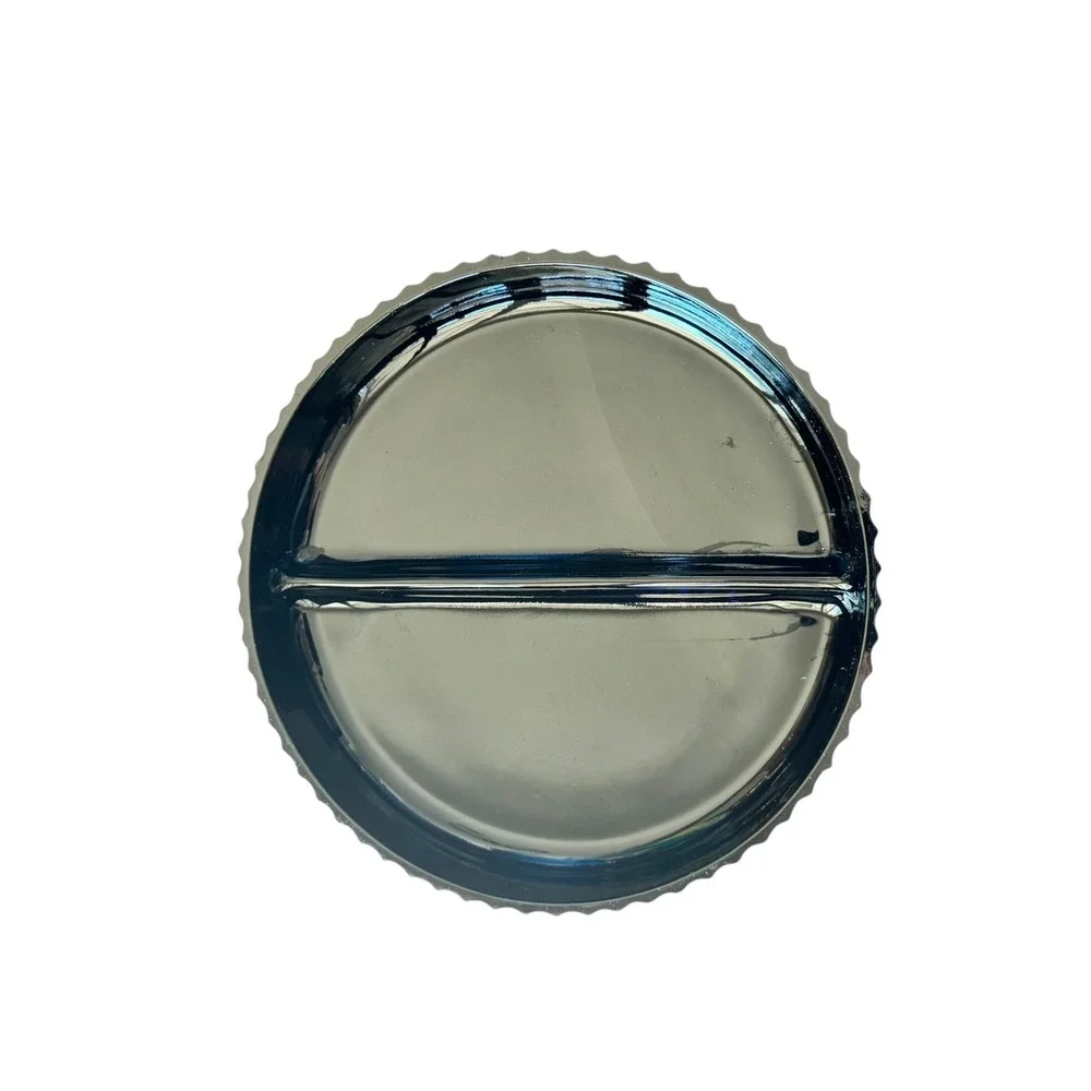 Northland Black Onyx Divided Relish Plate 7